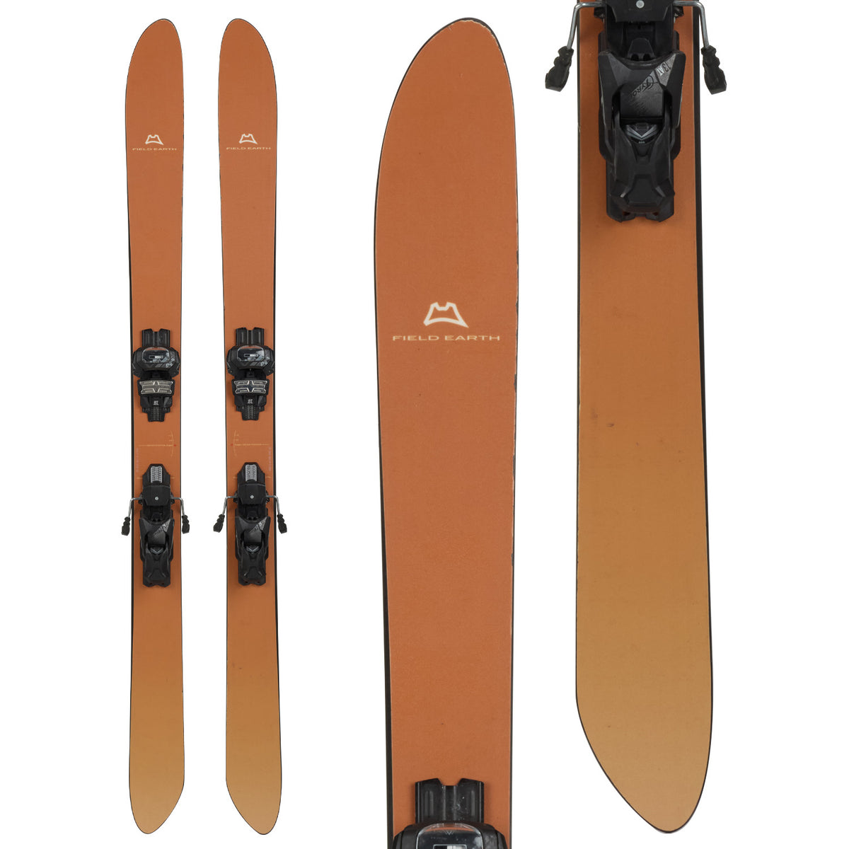 FIELD EARTH CNY6 Skis + Unknown Bindings 2017