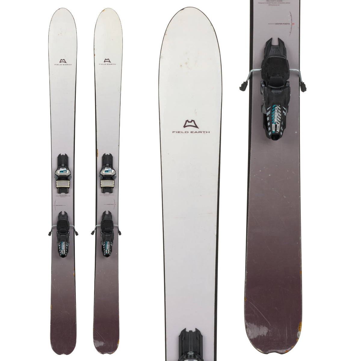 FIELD EARTH T5 Skis + Unknown Skis 2017