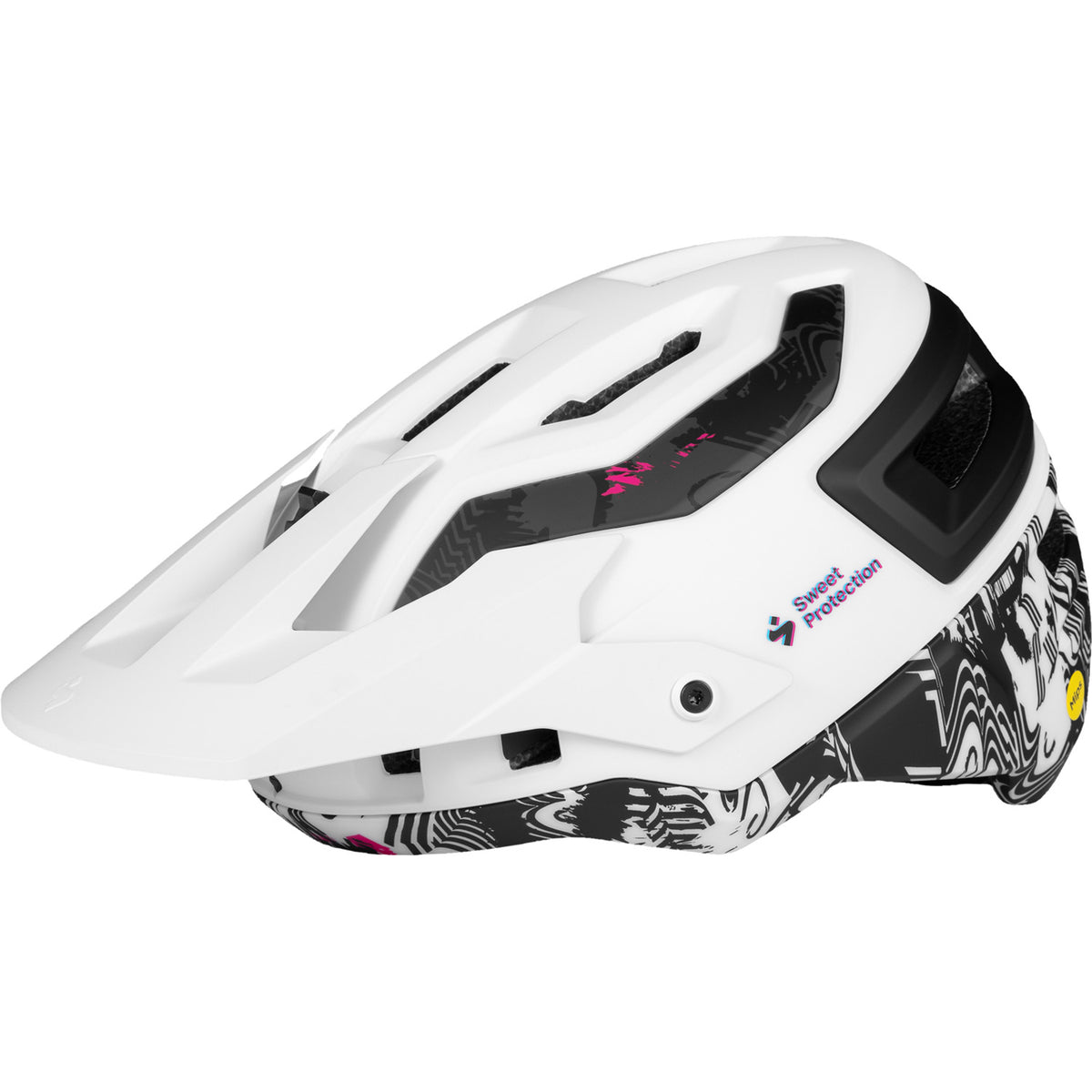 Sweet Protection Bushwhacker 2Vi MIPS Block Party Bike Helmet Block Party