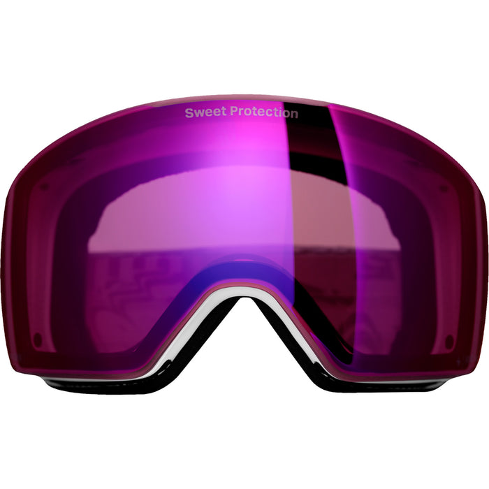 Sweet Protection Connor RIG Reflect Block Party Goggles Satin White/Block Party/RIG Bixbite