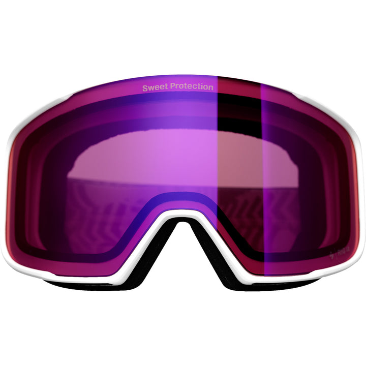 Sweet Protection Boondock RIG Reflect Block Party Goggles Satin White/Block Party/RIG Bixbite