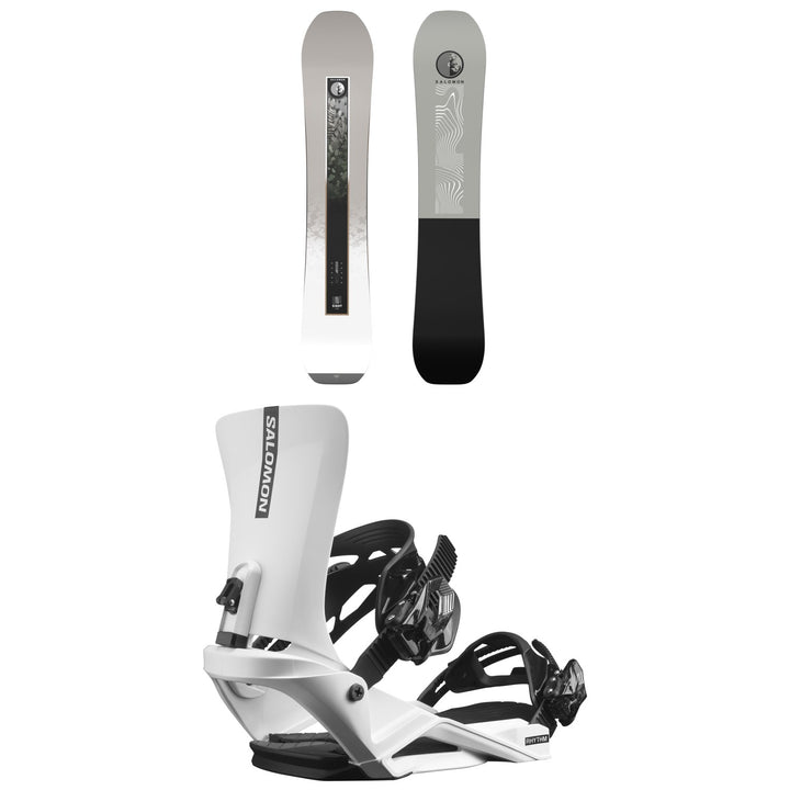 Salomon Sight Snowboard + Rhythm Snowboard Bindings 2026