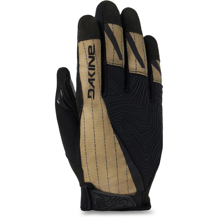Dakine Cross-X 2.0 Bike Gloves Coyote Morse Code