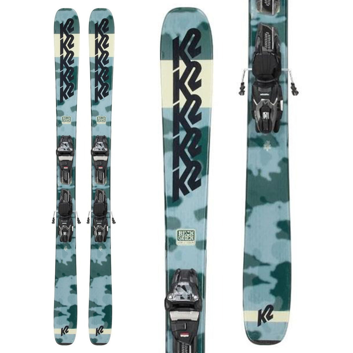 K2 Reckoner 92 W Skis + Marker Squire 10 Demo Bindings - Women's 2024