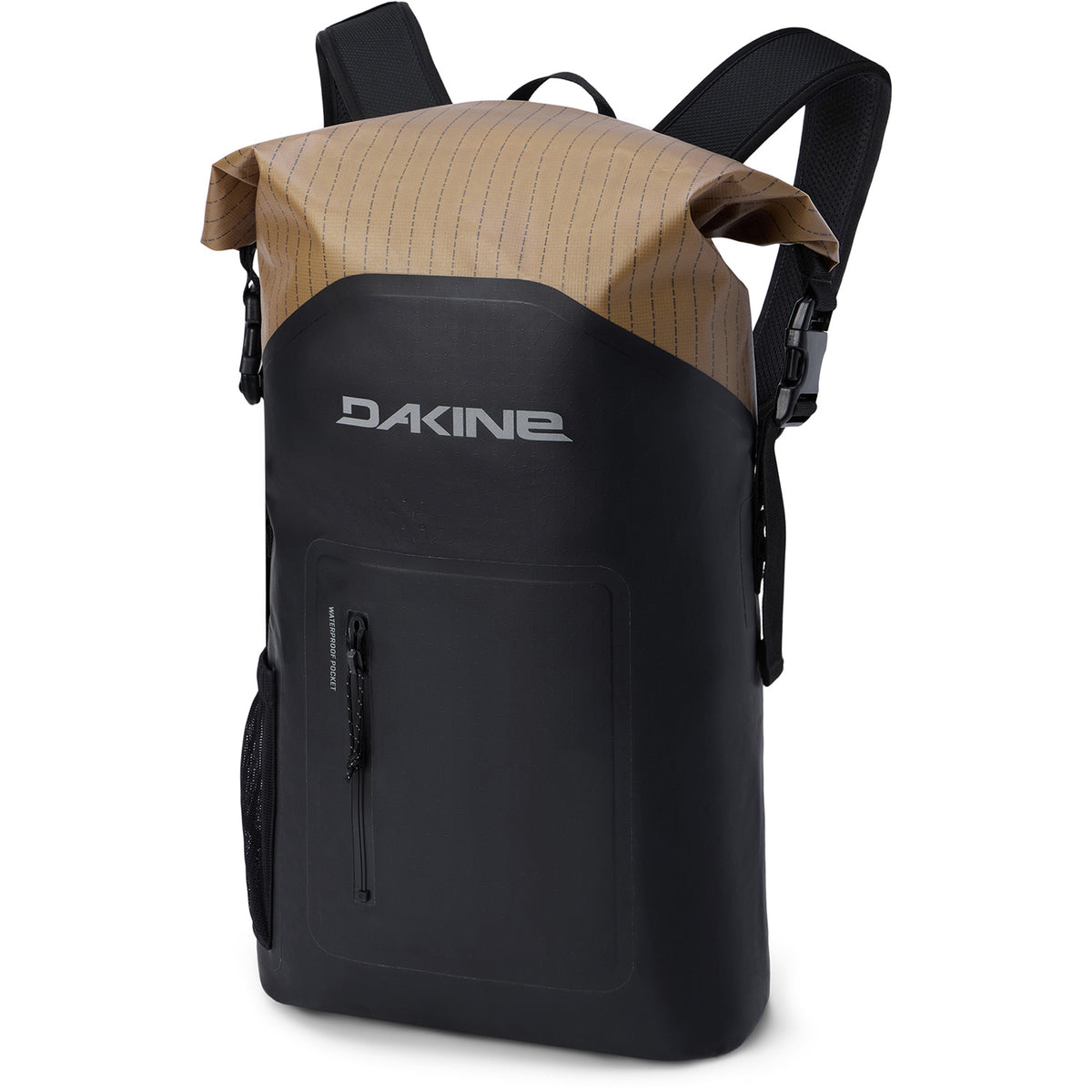 Dakine Cyclone LT Wet/Dry Rolltop 30L Backpack Coyote Morse Code/Castlerock
