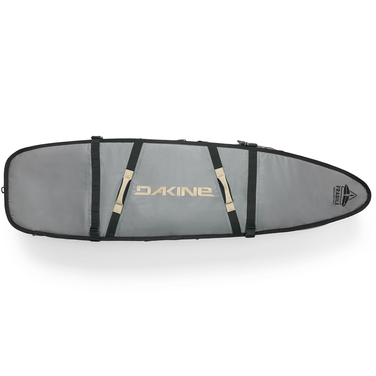 Dakine World Traveler Quad Roller Surfboard Bag Castlerock/Stone
