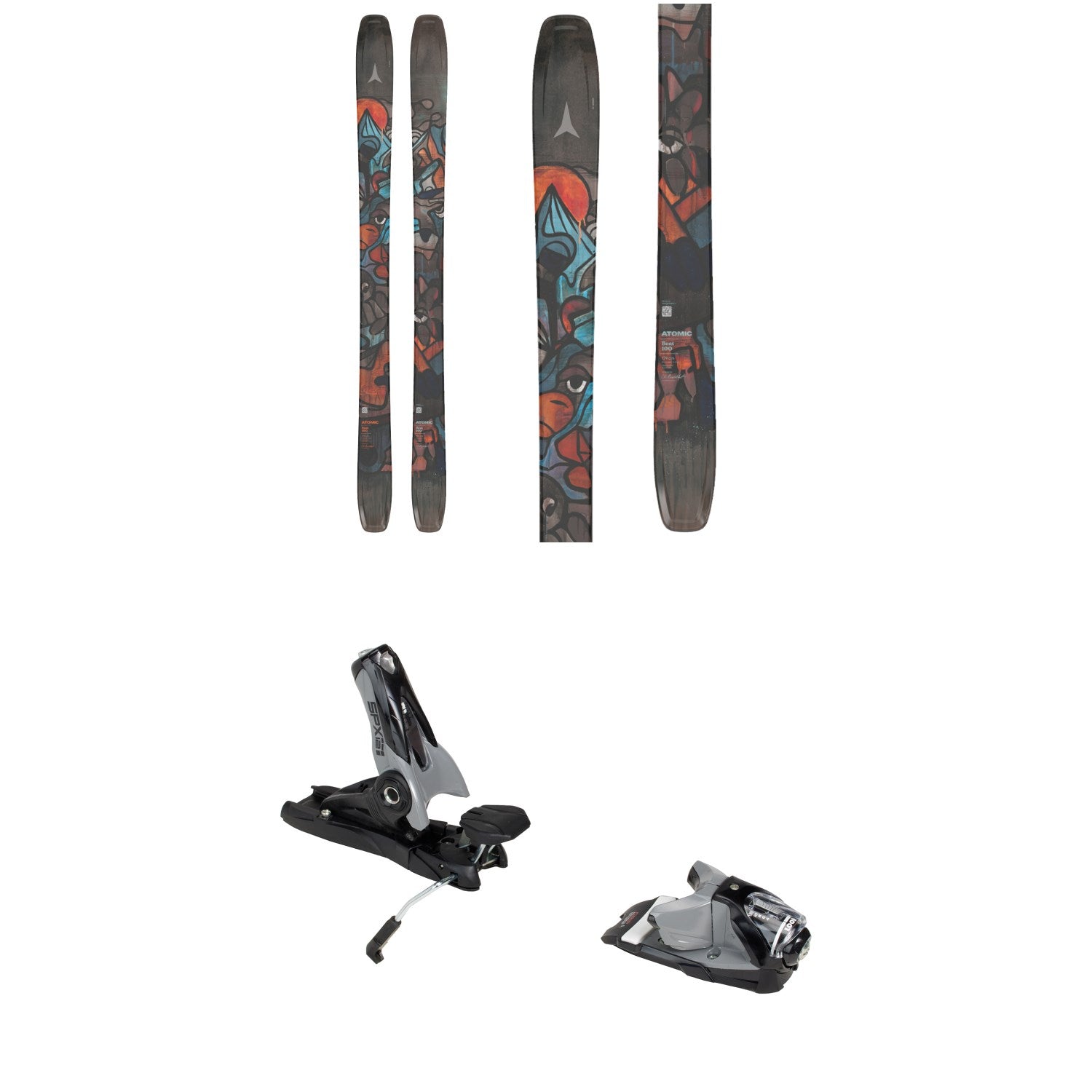 Atomic Bent 100 Skis + Look SPX 12 GW Pro Ski Bindings 2026 – evo