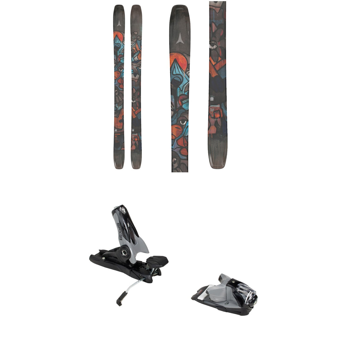 Atomic Bent 100 Skis + Look SPX 12 GW Pro Ski Bindings 2026