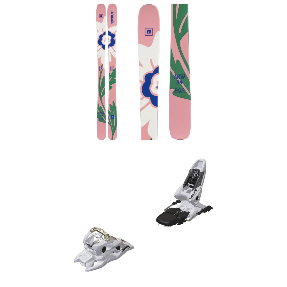 Armada ARW 84 Skis - Women's 2026 + Marker Squire 11 Ski Bindings