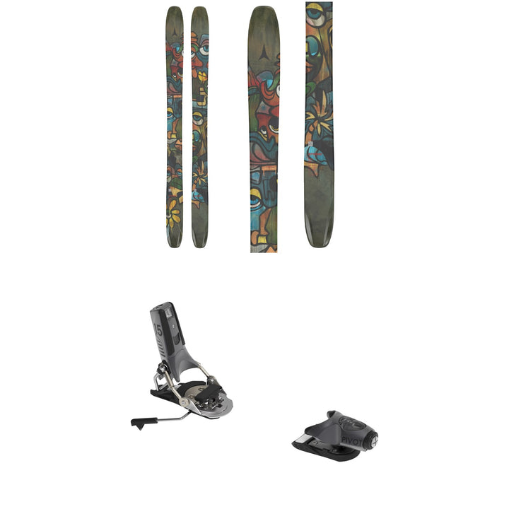 Atomic Bent 110 Skis + Look Pivot 2.0 15 GW Ski Bindings 2026