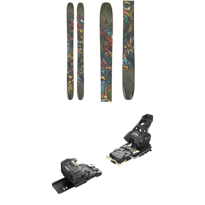 Atomic Bent 110 Skis + Tyrolia Attack Hybrid 14 MN Alpine Touring Ski Bindings 2026