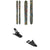 Atomic Bent 110 Skis + Salomon S/LAB Shift² MN 13 Alpine Touring Ski Bindings 2026