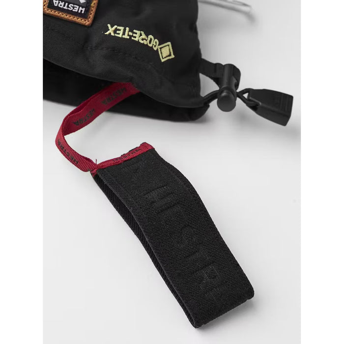 Hestra Army Leather GORE-TEX Mittens Black/Natural Grey