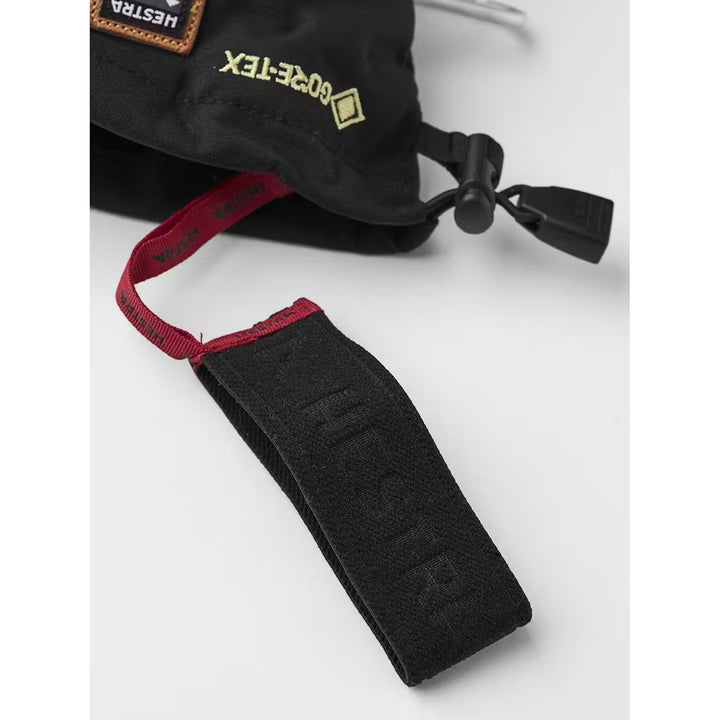 Hestra Army Leather GORE-TEX Mittens Black/Natural Grey