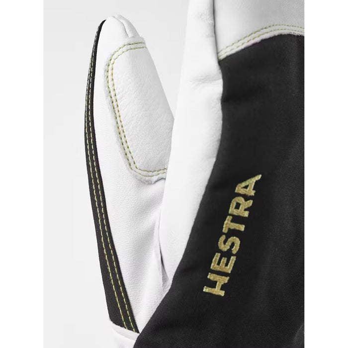 Hestra Army Leather GORE-TEX Mittens Black/Natural Grey