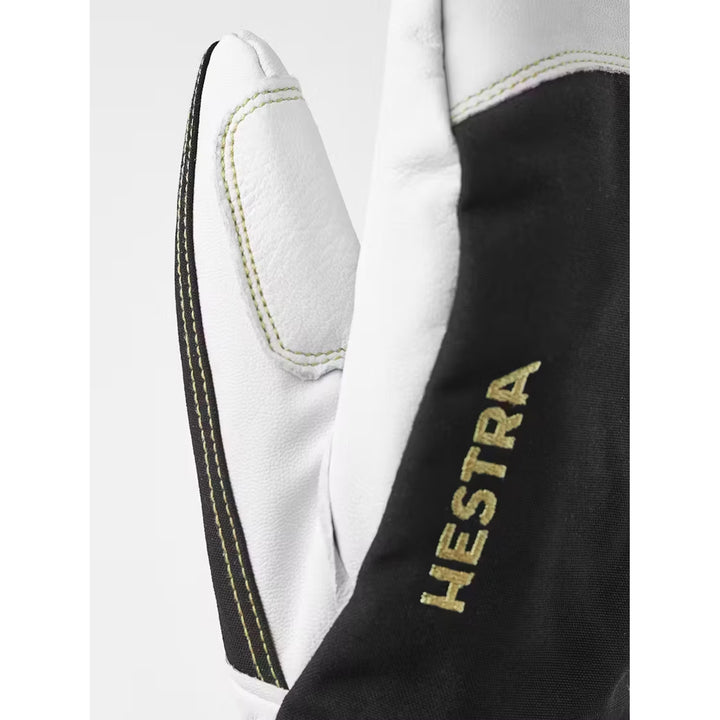 Hestra Army Leather GORE-TEX Mittens Black/Natural Grey