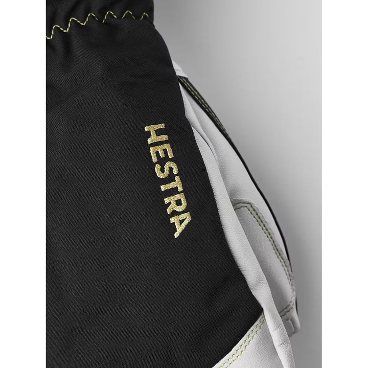 Hestra Army Leather GORE-TEX Mittens Black/Natural Grey