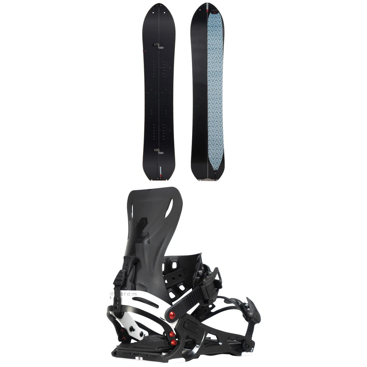 Season Pass Splitboard + Karakoram Ultra Ranger + Split Interface Splitboard Bindings 2026