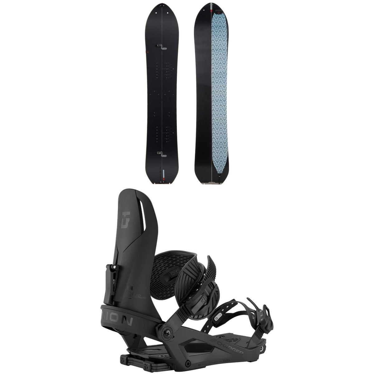 Season Pass Splitboard + Union Charger Splitboard Bindings 2026