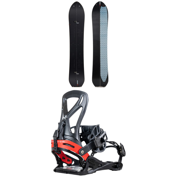 Season Pass Splitboard + Karakoram Grizzly + Split Interface Splitboard Bindings 2026