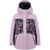 Roxy Floral Block Parka - Girls' Discreet Mauve