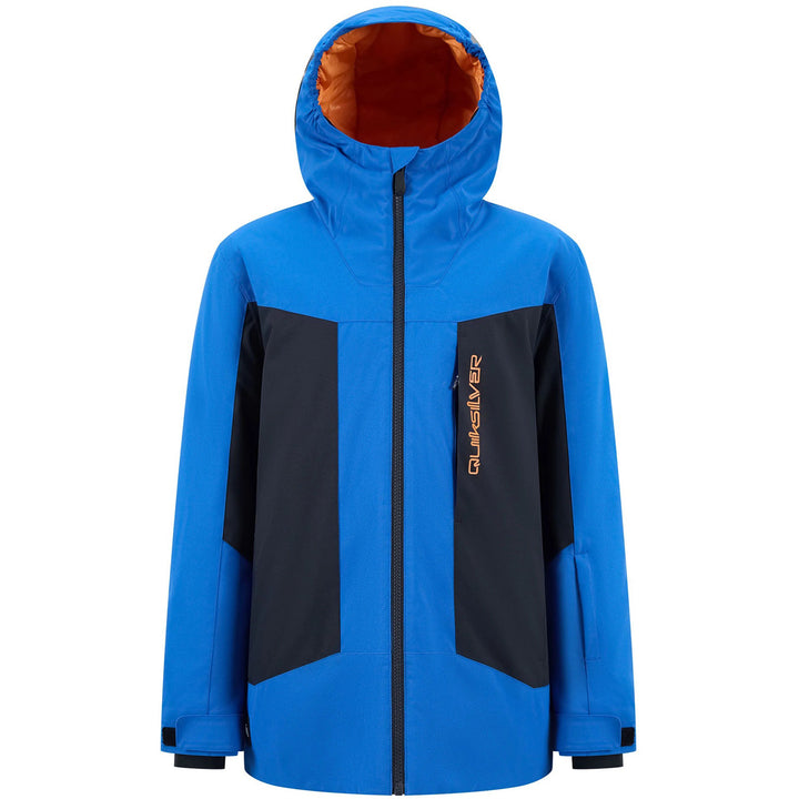 Quiksilver Logo Hit Jacket - Boys' Blue Lolite