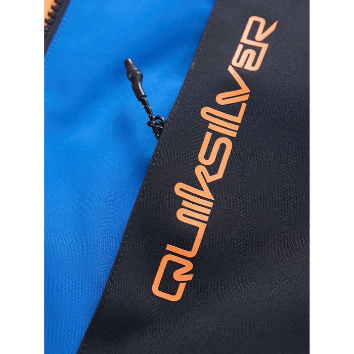 Quiksilver Logo Hit Jacket - Boys' Blue Lolite