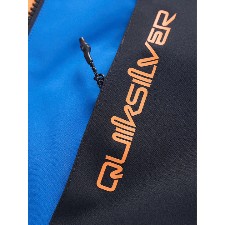 Quiksilver Logo Hit Jacket - Boys' Blue Lolite