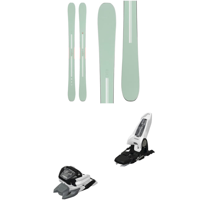 Season Kin Skis + Marker Griffon 13 ID Ski Bindings