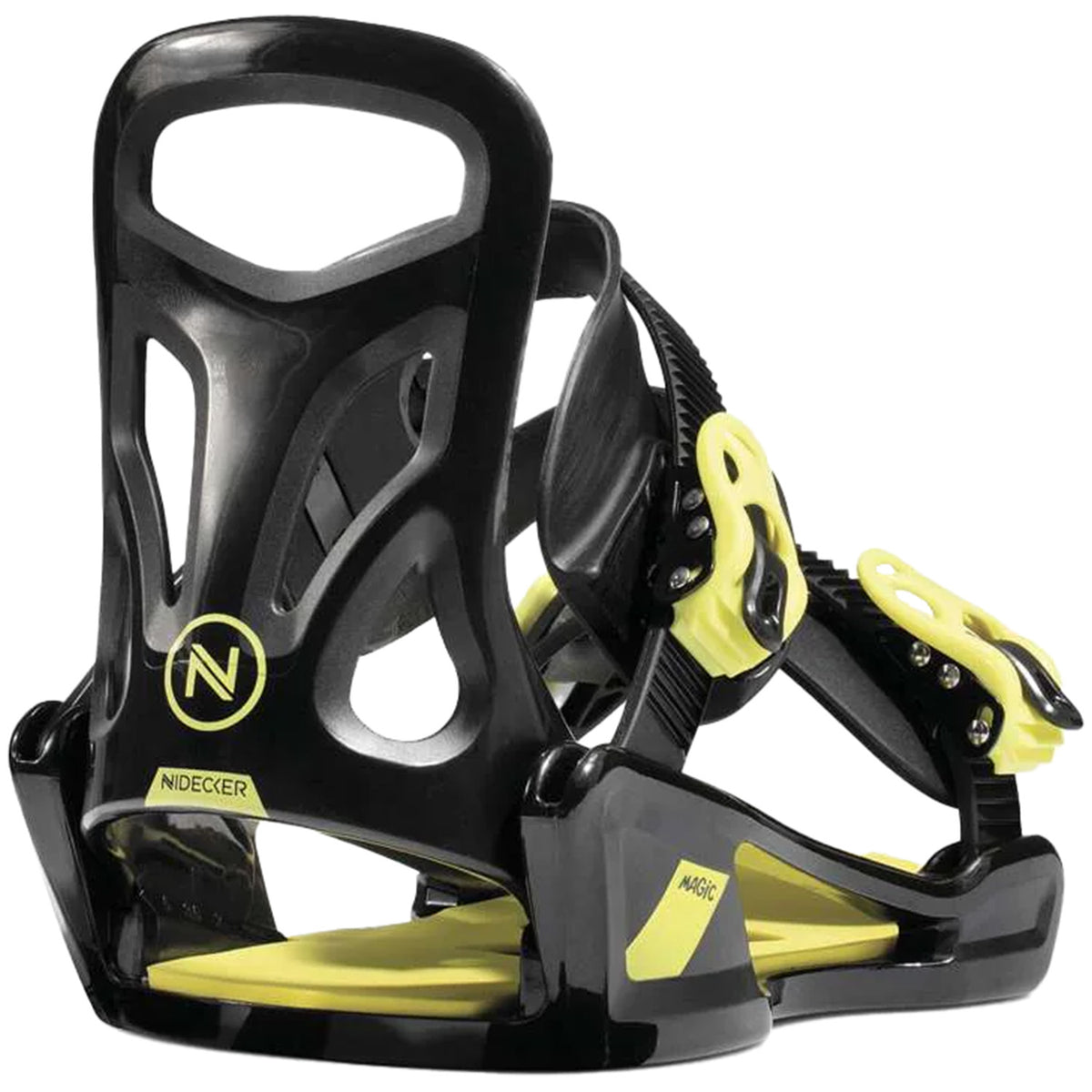 Nidecker Magic Snowboard Bindings - Kids Black