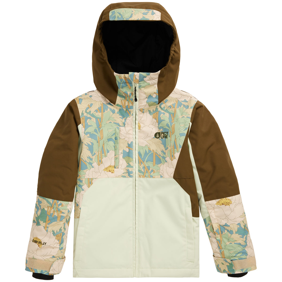 Picture Organic Tiessera Jacket - Girls' Timeless Flower Print