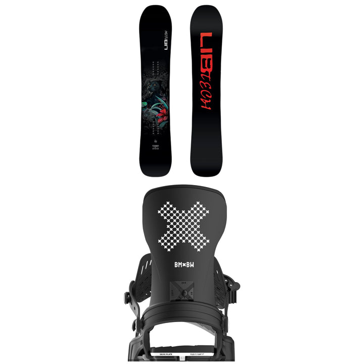 Lib Tech Dynamiss C3 Snowboard + Bent Metal Stylist Snowboard Bindings - Women's 2026
