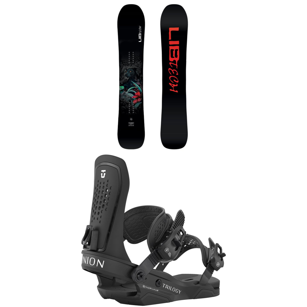 Lib Tech Dynamiss C3 Snowboard + Union Trilogy Snowboard Bindings - Women's 2026