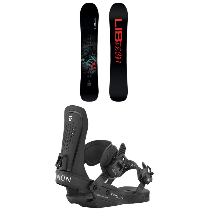 Lib Tech Dynamiss C3 Snowboard + Union Trilogy Snowboard Bindings - Women's 2026