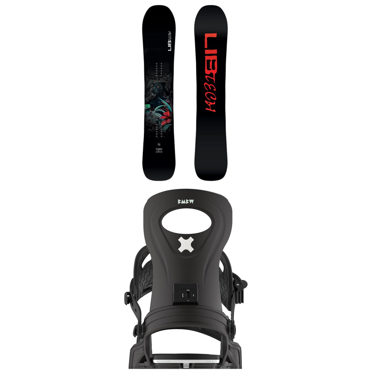 Lib Tech Dynamiss C3 Snowboard + Bent Metal Metta Snowboard Bindings - Women's 2026