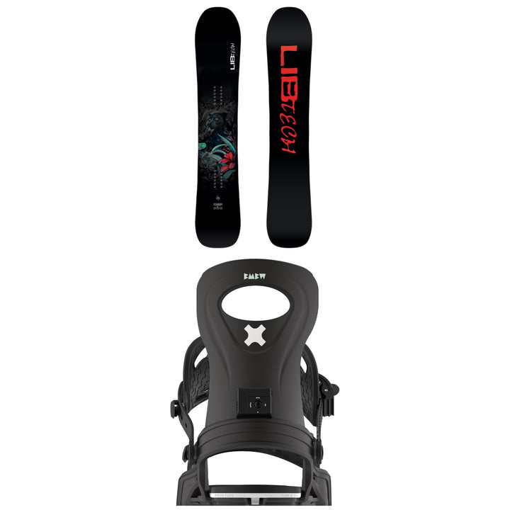 Lib Tech Dynamiss C3 Snowboard + Bent Metal Metta Snowboard Bindings - Women's 2026