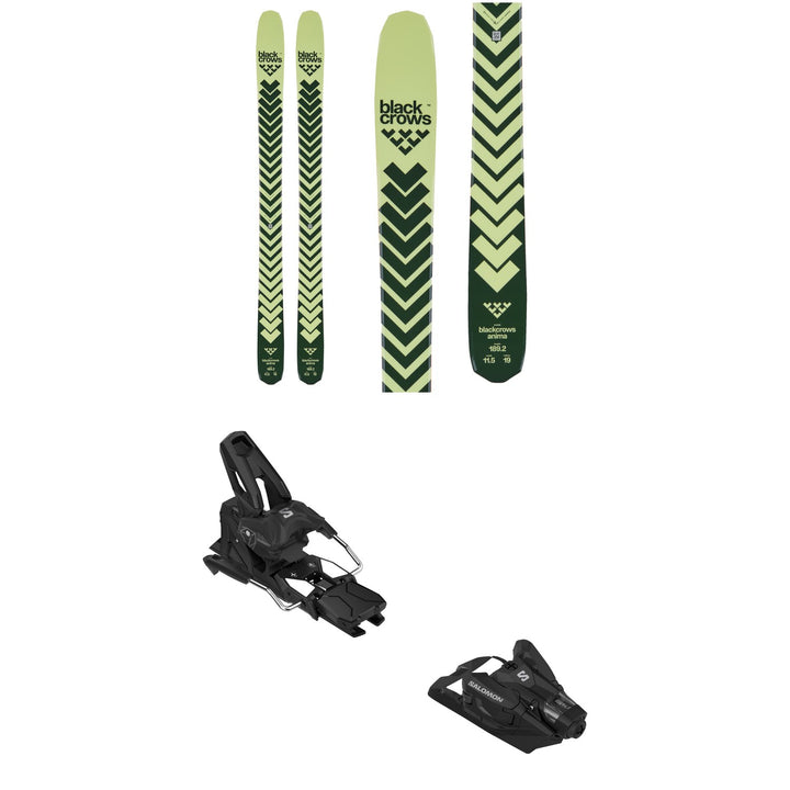 Black Crows Anima Skis 2026 + Salomon Strive 14 MN Ski Bindings