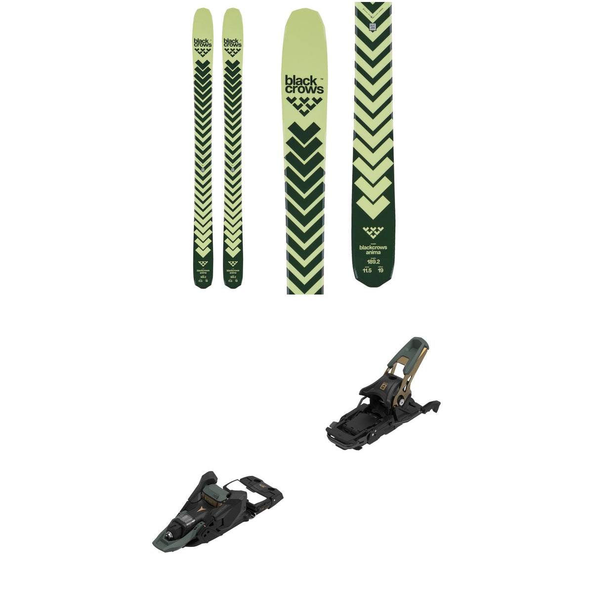Black Crows Anima Skis + Atomic Shift² 13 MNC Alpine Touring Ski Bindings 2026