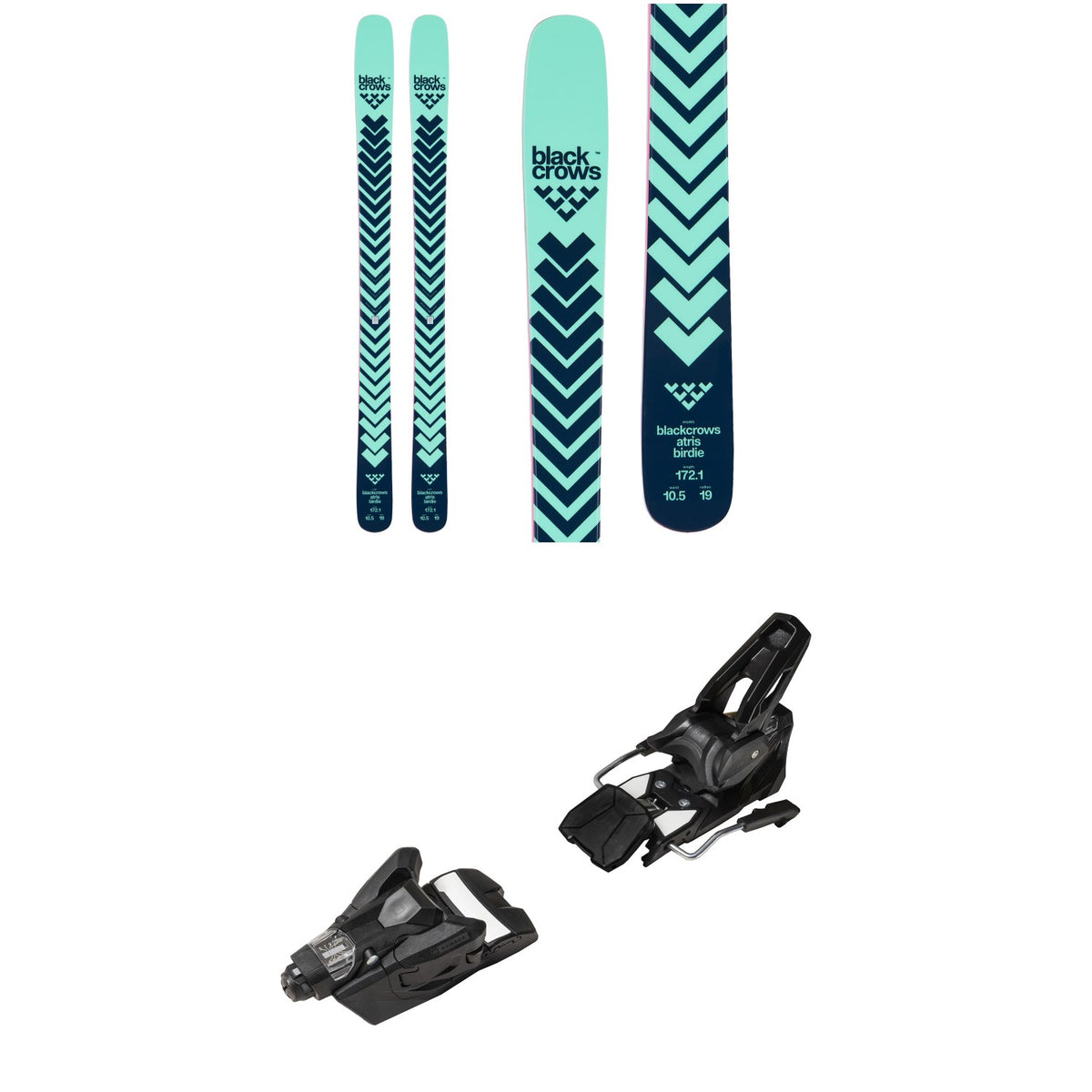Black Crows Atris Birdie Skis - Women's 2026 + Armada Strive 14 GW Ski Bindings