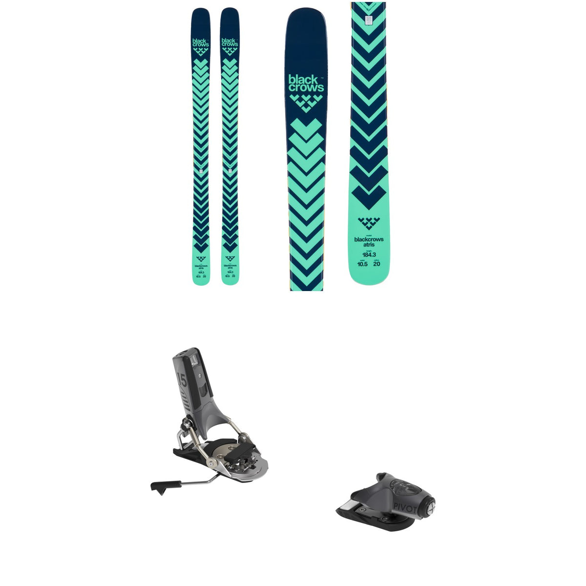 Black Crows Atris Skis + Look Pivot 2.0 15 GW Ski Bindings 2026