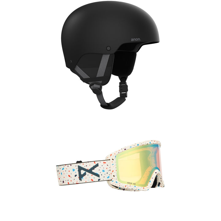 Anon Rime 3 Helmet + Tracker 2.0 MFI Goggles - Kids'