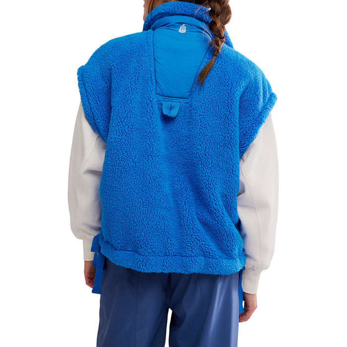 Free People Scout It Out Fleece Vest - Women's Light Cobalt
