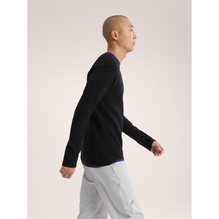 Arc'teryx Hallam Mer Wool Crew - Men's Black