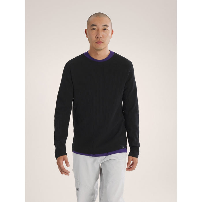Arc'teryx Hallam Mer Wool Crew - Men's Black