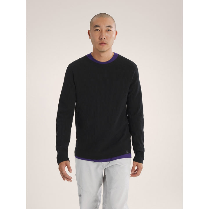 Arc'teryx Hallam Mer Wool Crew - Men's Black