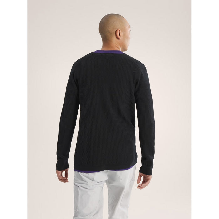 Arc'teryx Hallam Mer Wool Crew - Men's Black