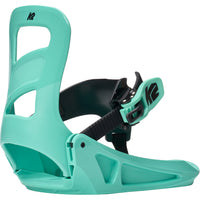 K2 Lil Kat Snowboard Bindings - Toddler Girls' Turquoise::Turquoise