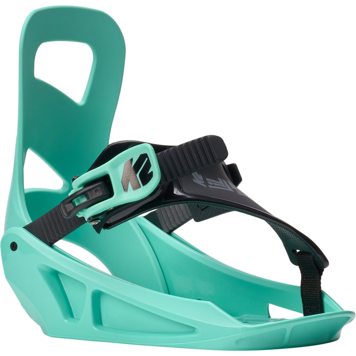 K2 Lil Kat Snowboard Bindings - Toddler Girls' Turquoise