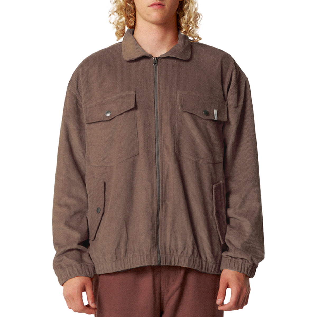The Critical Slide Society Coastal Cord Jacket - Men's Brown