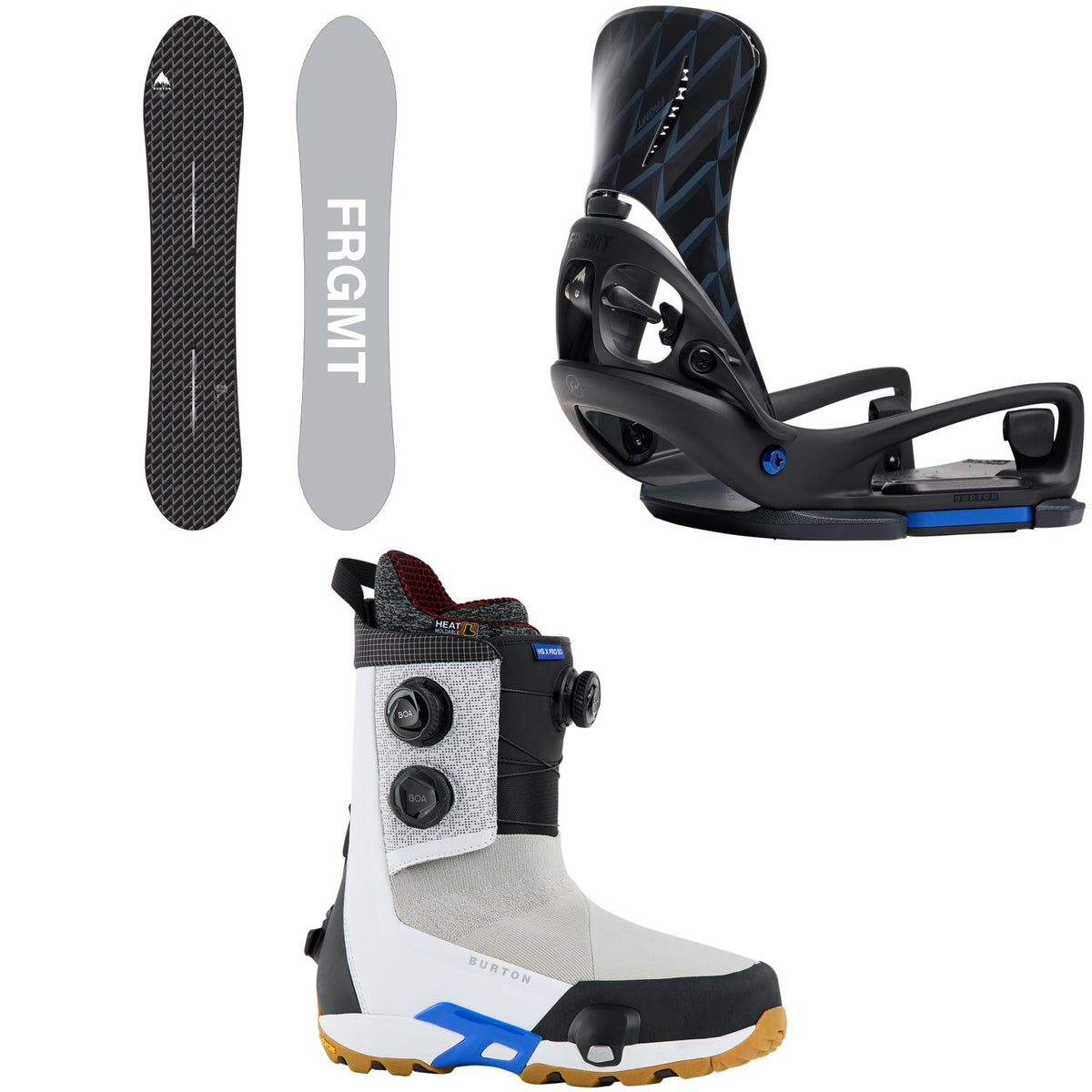 Burton x Fragment Branch Manager Snowboard + Fragment Step On Genesis Snowboard Bindings + Highshot X Pro Step On Snowboard Boots 2026